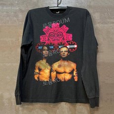 레드 핫 칠리 페퍼스 RHCP 맨투맨 긴소매 블랙 유니섹스 티셔츠 순면 오버핏 긴팔티