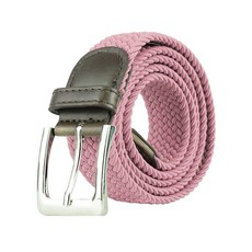 캔버스 탄성 원단 직조 신축성 있는 다양한 색상의 땋은 벨트