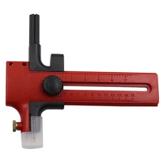 이중 단계 조절식 회전 나침반 원형 커터 판지 고무 비닐 가죽 공예용, 01 A2