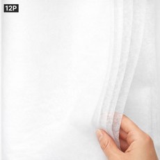 후드쉴드 재단된 레인지 후드 필터 12P 벨크로 자석 포함, 1세트