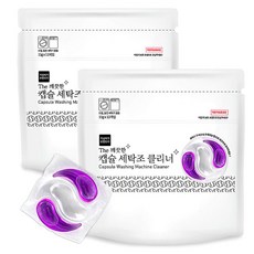 가성비가브랜드다 캡슐 세탁조 클리너 플로랄향 드럼겸용 12개 / 청소 통돌이 세척, 2개, 132g