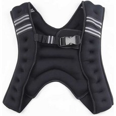 중량조끼 웨이트조끼 5키로 더블버클 블랙 5kg, 블랙 5kg[12파운드], 1개