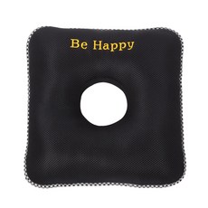 ISOLHOME Air Mesh 功能性方墊, 黑色的, 1入