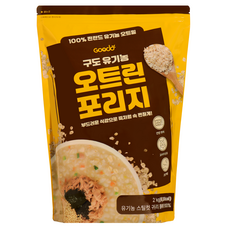 구도 오트린 유기농 포리지오트 오트밀 핀란드산, 2kg, 1개