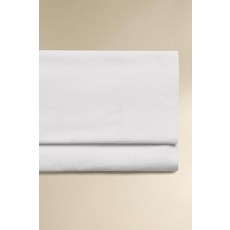 zara 자라 퍼케일 코튼 플랫시트(200수) - 화이트, 퀸