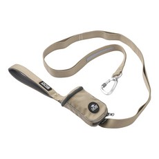 DOG COPENHAGEN Urban Trail 隨行包牽繩, 1個, 沙灰,L(長160cm/寬2.5cm)