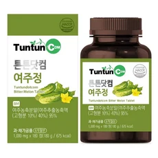 여주정 (6개월분) 1000 mg x 180 정 국내산 여주 사용, 1개