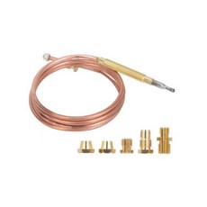 범용 어댑터 너트 교체 포함 가스 열전대 키트 M6x0 75 L24070, 1개, 60cm