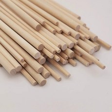 樺木DIY手工建築模型材料圓柱木棒, 1個, 長200毫米-(0.2米),樺木直徑10mm (20條)