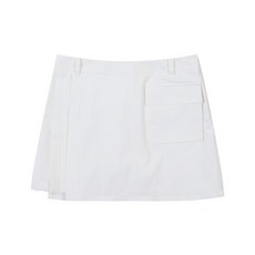 볼빅 여성 골프 포켓 랩 플리츠 큐롯 VLCUM915_OW 2292186