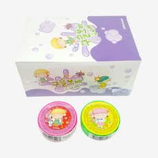 300 구슬 보배 추잉껌 BOX(24) 버블 가루껌 맛있는 새콤 달콤 식품 군것질 간식 GUM, 20g, 24개
