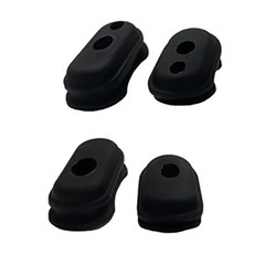 고무 마개 먼지 방지 전동 스쿠터 교체 부품용, 1개, 기본, 1. 검정색