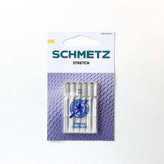 슈메츠 스트레치 가정용 재봉틀 바늘 신축성 니트 수영복 등산복 저지 다이마루, 1개
