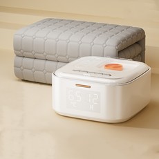 [SMTONE] GIPIN AI스마트 무소음 온수매트 물순환 전기매트 항균 100%진드기제거 쾌속승온 온수매트, 180*90cm