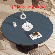 不鏽鋼水果叉子勺子套裝 樹葉造型 家用點心咖啡攪拌, 瑤光銀樹葉勺子1支裝, 1個
