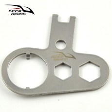 표준 1 인치 호스 K 자형 밸브 릴리프 밸브의 45도 각진 마우스 피스가 포함 된 스쿠버 다이빙 범용 BCD 파워 인플레이터, 1개, 검은색