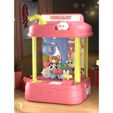 인형 캡슐 토이 뽑기 기계 미니 사탕 캔디 크레인 장난감, (인형+뽑기) 20개+게임 코인 20개, 1개