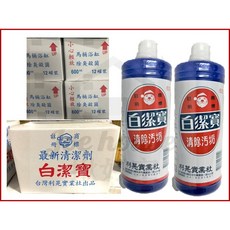 白潔寶 浴室清潔劑 600cc, 1個
