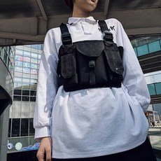 힙합 전술조끼 멀티포켓조끼 캐주얼 작업복 스트릿패션 캠핑 다중 포켓 기능성