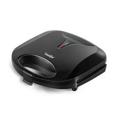 샌드위치 와플 메이커 와플기계 샌드위치팬 크로플 토스트 파니니 전기 아침 식사 주방 가전 들러붙지 않는 다리미 팬 750W, 2) Sandwich Maker - UK