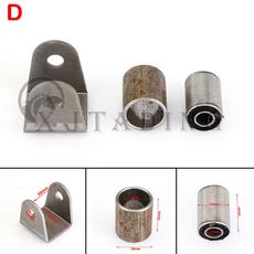 ATV 사륜 1 세트 스윙 암 지원 버퍼 슬리브 스틸 부싱 포함 스쿠터 UTV 용 매트 카펫 러그 장착 카트 쿼드 바이크 버기 서스펜션, [03] D, 1개