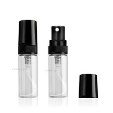 향수 용기-미니 3ml 유리 스프레이 퍼퓸 샘플 소분 공병 휴대용 화장품 만들기, 단품, 1개