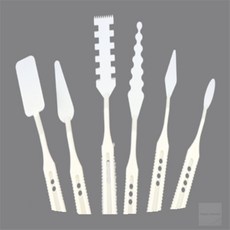 스몰페이즈 백드롭 페인팅 나이프 6종 백드롭페인팅그림, 기본