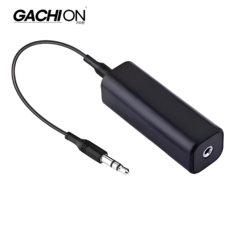 Aux 오디오 노이즈 필터 스피커 라인 3.5mm 그라운드 루프 노이즈 아이솔레이터 제거 자동차 스테레오 앰프 가치온, 1개