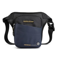 多功能戶外騎行腿包 斜挎包 登山防水腰包, 深藍色, 1個