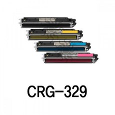 CRG 329 캐논 슈퍼재생토너_EA ea BK+12275EA ea, 1개, 빨강