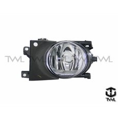 台灣之光 全新 E39 01 02 03年 小改款 玻璃 晶鑽 霧燈 附飾蓋 520 523 525 台灣製, 駕駛座邊