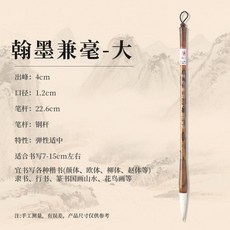 紅星宣筆 書法繪畫毛筆 入門專業 大中小可選 宜書宜畫, 1個, 紅星宣筆 大中小可選 宜書宜畫,加健白雲毛筆 小楷  書寫2-6cm左右