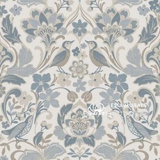 꽃무늬 벽지 수입 유럽풍 거실 시트지 빈티지 엔틱, 화이트