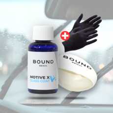 바운드서울 모티브엑스 글래스 코트 50ml 유리발수제+니트릴장갑