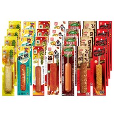 편의점 핫바 (28개) 의성마늘프랑크4+불고기맛후랑크4+갈비맛4+배즙후랑크4+맵사이신4+오륙도맛바4+숯불구이맛후랑크4, 1개