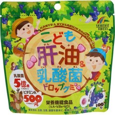UNIMATRIKEN 雪拼日韓兒童糖果 含肝油DHA 咀嚼糖棒棒糖, 1個