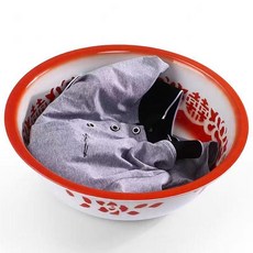 간이 세면대 스텐인리스 세면기 받침대 세수대야 이동식 캠핑장, 1개, G. 38cm 외경 38cm 외경 세척 유역싱글 샷을