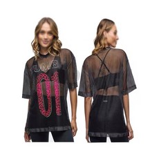 YAPOGI ZW줌바 의상 헬스복 캐주얼 트레이닝복 댄스 체조 메쉬 펀칭 탑 매쉬 반팔티 방송댄스복 줌바댄스복 에어로빅복