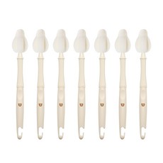 리에또 클린 롱 젖꼭지솔 7개 텀블러 물병 젖병 세척솔, 오트밀