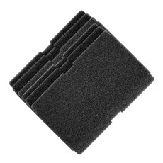 Beko 건조기 열 펌프 용 6PCS 교체 필터 2964840100 Grundig Blomberg Elektra Bregenz 스폰지, 01 6 PCSD