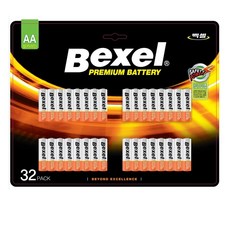 벡셀 프리미엄 알카라인 AA건전지 32입, 32개, 1세트
