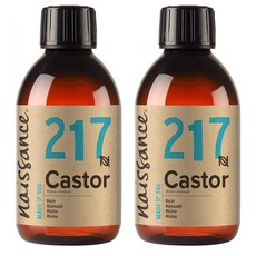 Naissance 네상스 No.217 콜드 프레스드 캐스터 오일 250ml 2팩, 2개