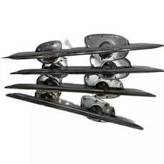 얼음 썰매 칼날 스케이트 빙판 강철, 1개