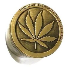 BALI 阿姆斯特丹設計研磨器 四層不鏽鋼 青銅色 40mm, 1個, 阿姆斯特丹(青銅色)40mm