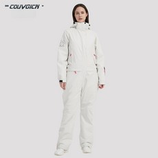 여성용 스키복 세트 방수 방풍 기능 넉넉한 핏 스노보드 스키용 따뜻한 겨울 스포츠의류 원피스 스타일 데일리 착용감