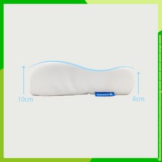 QSHION 工學型墊高透氣舒柔釋壓枕, 1個