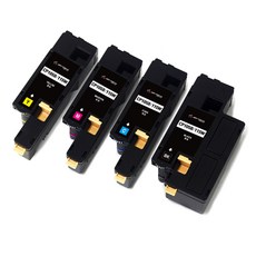 잉크다파라 제록스 호환토너 CP115W CP105 세트, 1개, 검정+파랑+빨강+노랑