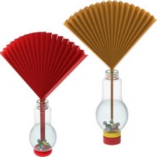 한지부채꽃 방향제가습기 레드플루트향(일반형/LED형(5인용), LED형