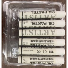 喬爾喬內重彩油畫棒套裝 軟性油畫棒 濃彩兒童 油性油畫棒 重彩棒 蠟筆 粉蠟筆, 1個, 白色6支*2套，無品牌標示