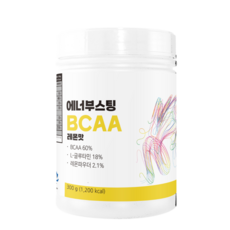 에너부스팅 BCAA 헬스 단백질보충제 레몬맛, 1개, 300g